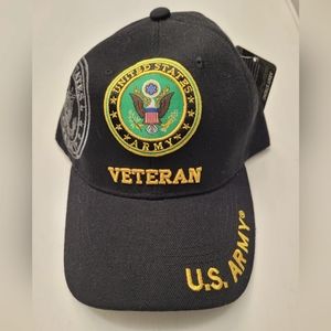 US Army Baseball Cap/W Adjustable Back Strap